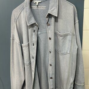 Maurices Light Blue Denim Jacket